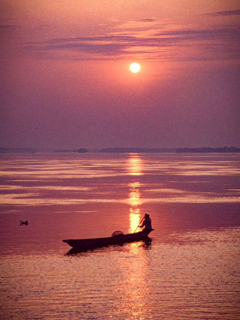 Sunset over the Ziare River (Peter Moore)