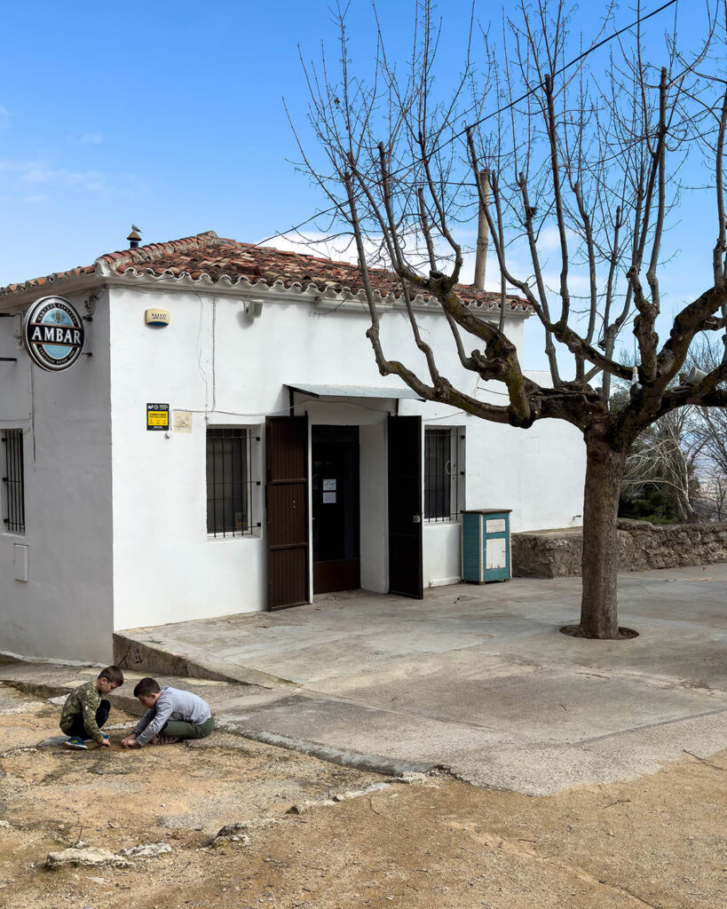 The bar at Santuario de la Misericordia (Peter Moore)